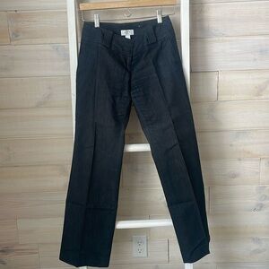 Ann Taylor Loft dark denim slacks